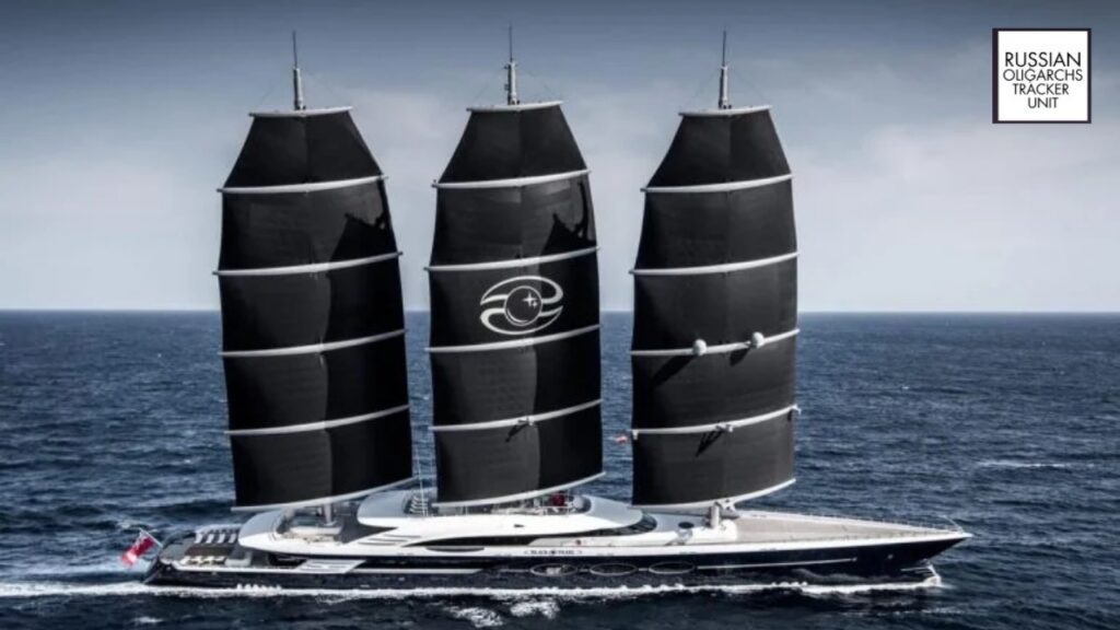 Black Pearl Oleg Bourlakov's Extraordinary Sailing Superyacht