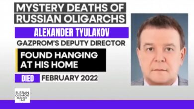 Gazprom's Alexander Tyulakov Found Dead On 25 February 2022