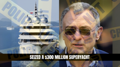 Russian oligarch Kerimov seized a $300 million superyacht