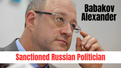 Babakov Alexander Sanctioned Russian Politician's Controversies