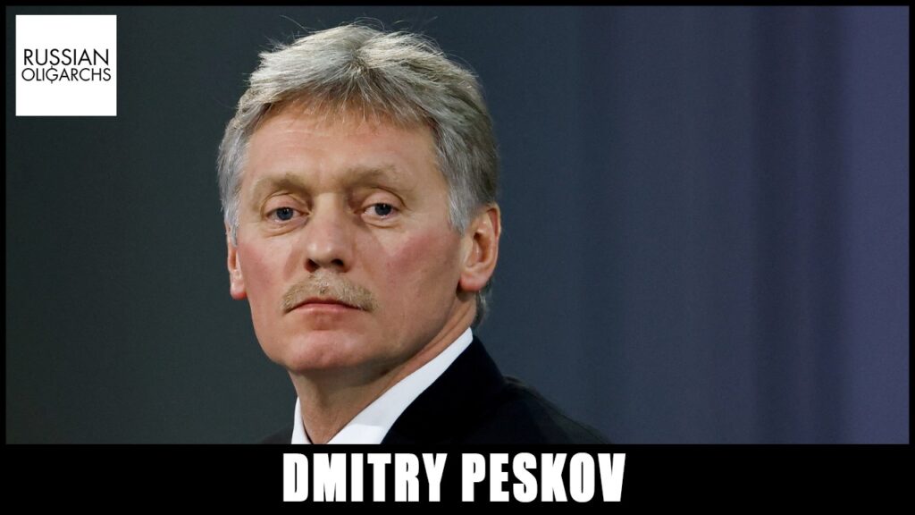 Dmitry Peskov said