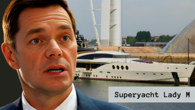 Superyacht Lady M of Russian Oligarch Alexie Mordashov Siezed by Italy 2022