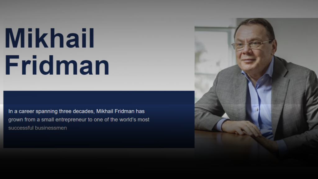 Fridman Mikhail: Inspiring Resilient Russian-Israeli Oligarch of 2023