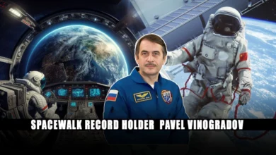 Cosmonaut Pavel Vinogradov