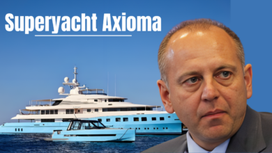Seized Superyacht Axioma Linked to Sanctioned Russian Steel Tycoon Dmitry Pumpyansky