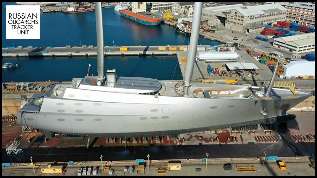 The $600 million Super Yacht A was seized in March of 2022, ever since the Italian government has been footing a monthly bill of $1.1 million just to maintain the designer yacht.