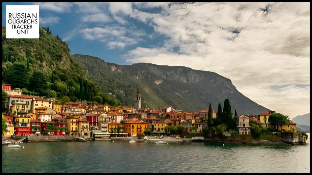 The Italian authorities have seized multiple properties belonging to sanctioned oligarchs in Lake Como, Tuscany, Sardinia and the Ligurian coast