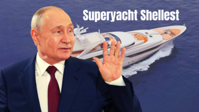 US Targets Superyacht Shellest Linked To Russian President Vladimir Putin