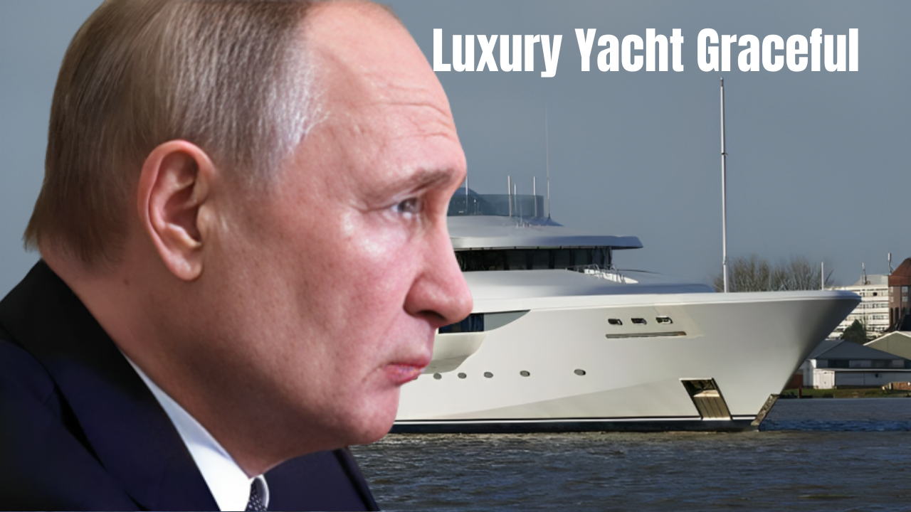 Vladimir Putin's Luxury Yacht Graceful Impounded in the Italian Port