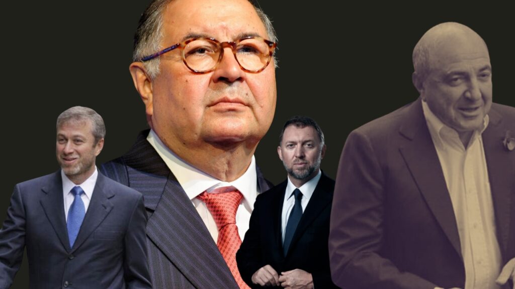  Roman Abramovich, Alisher Usmanov, Boris Berezovsky, and Oleg Deripaska 