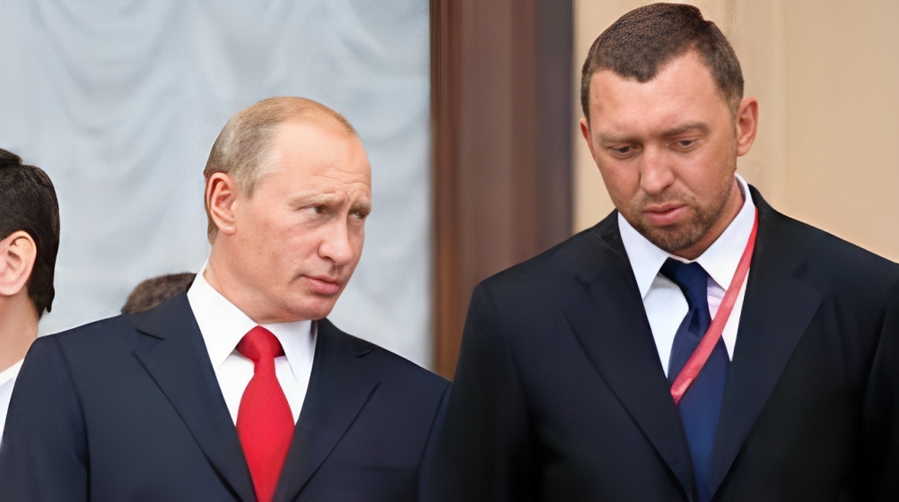 Putin and Oleg Depriska