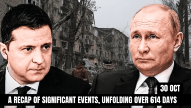 Highlighting the Ukraine Russia: Key Events of War and Complex Dynamics: A recap of significant events, unfolding over 614 days