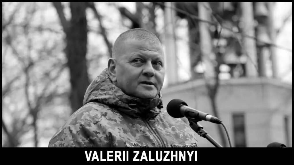 Valerii Fedorovych Zaluzhnyi is a Ukrainian four-star general 