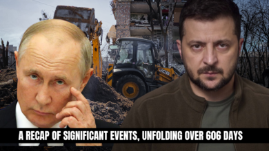 Highlighting the Ukraine-Russia War: Key Events of War and Complex Dynamics: A recap of significant events, unfolding over 606 days