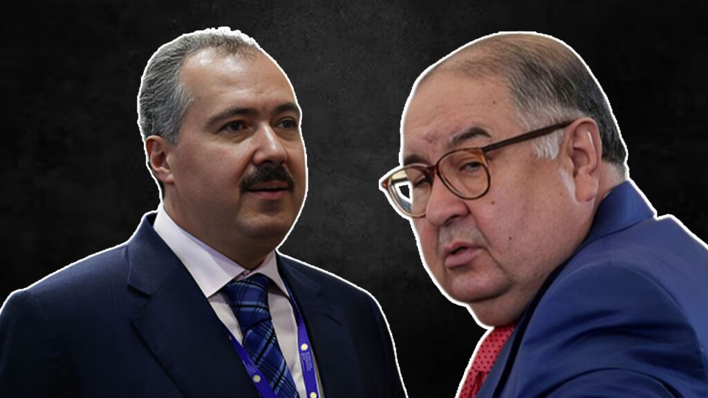 Ivan forged ties with billionaire Alisher Usmanov
