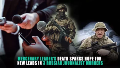 Mercenary leader death sparks hope for new leads in 3 Russian journalist murders