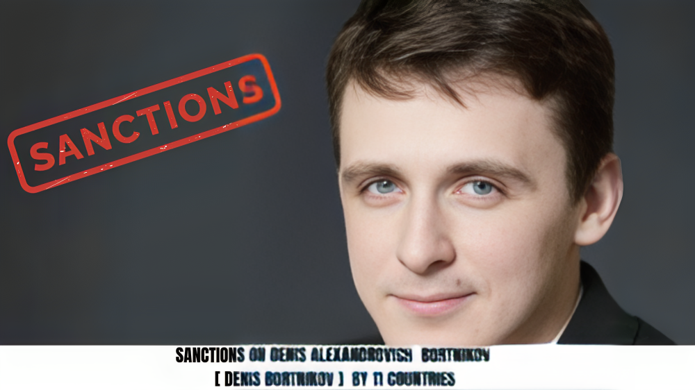 Latest Sanctions On Denis Alexandrovich  Bortnikov [ Denis Bortnikov ] By 11 Countries