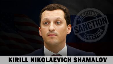 Sanctions Against (Kirill Shamalov) Kirill Nikolaevich Shamalov 2022