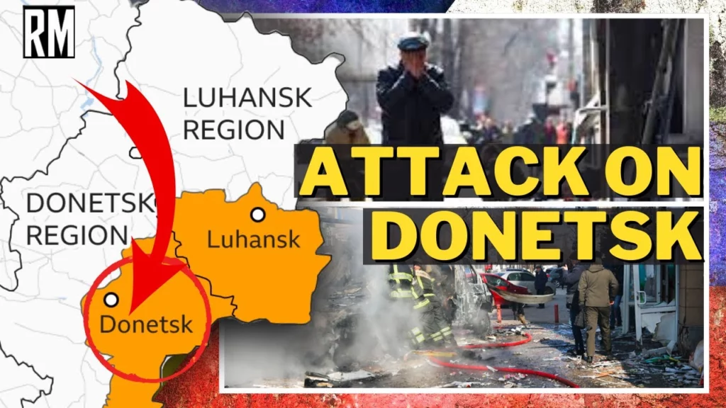 fatal missile strike hit Donetsk city