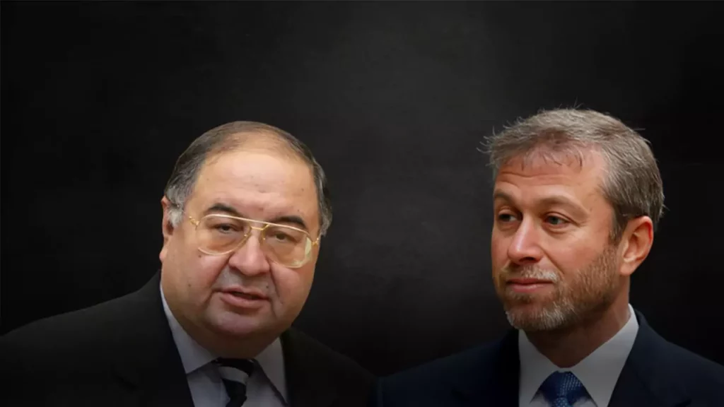 Roman Abramovich and Alisher Usmanov