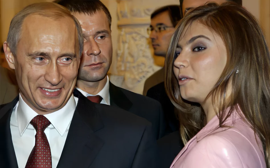 Alina with Russian President Putin