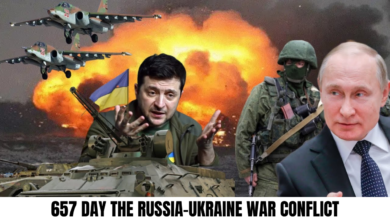 657 Day the Russia-Ukraine War Conflict