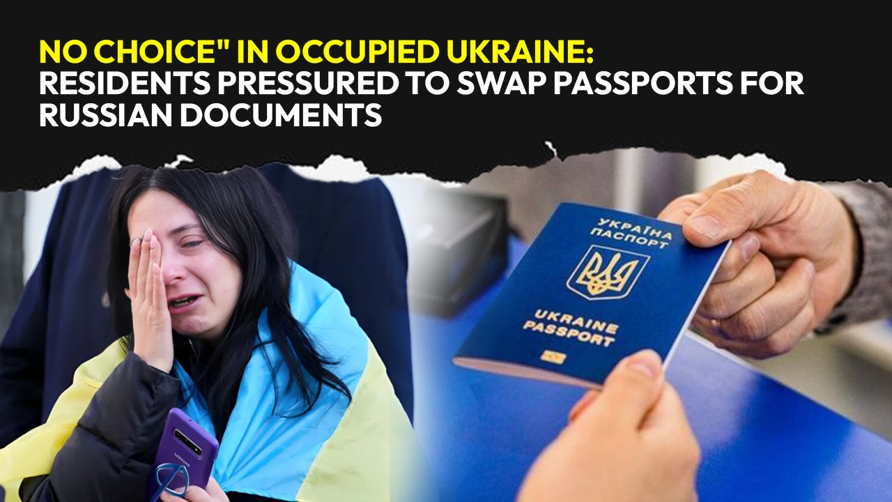 "No Choice" in Occupied Ukraine: No Pension, Food, or Medical Services Without Russian Passports