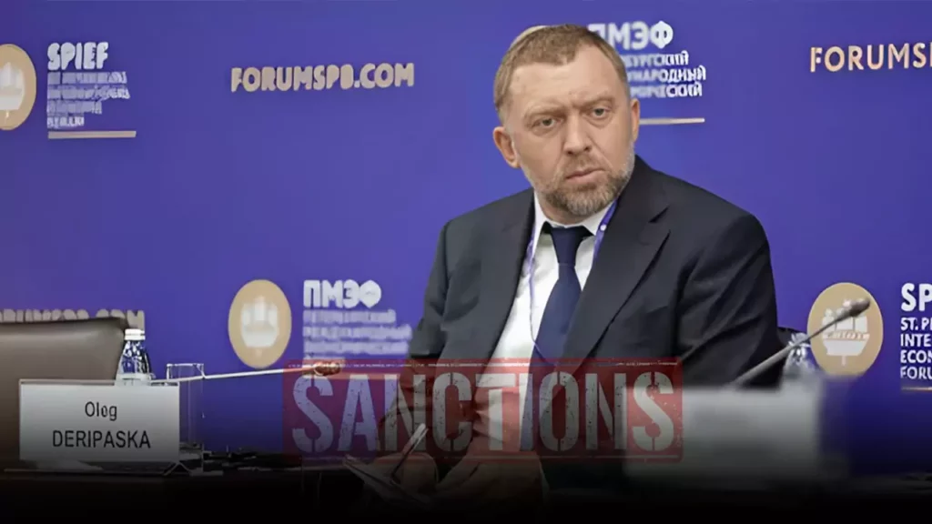 sanctions on Oleg Deripaska