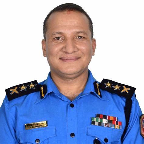 Kathmandu District Police Chief, Bhupendra Khatri,