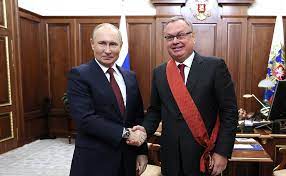 VTB CEO Andrei Kostin and Putin