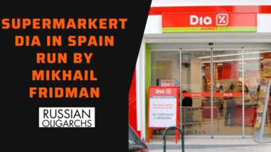 SuperMarkert DIA in Spain run by Mikhail Fridman