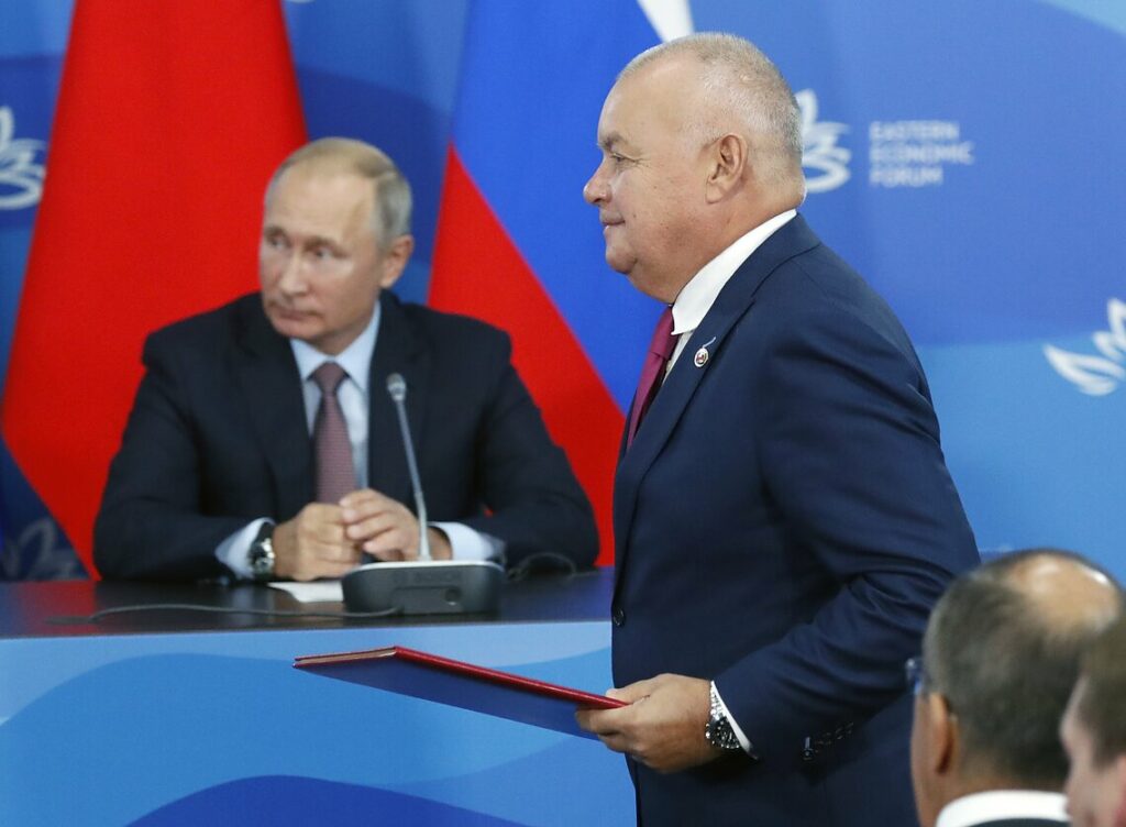 Kiselyov With Putin